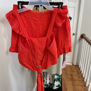 Boutique Shirt and short set.